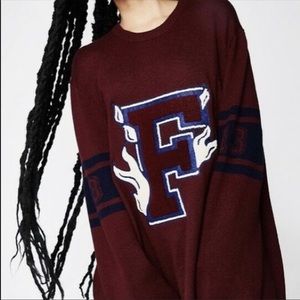 Rihanna Fenty x Puma oversized sweater sz sm NWT